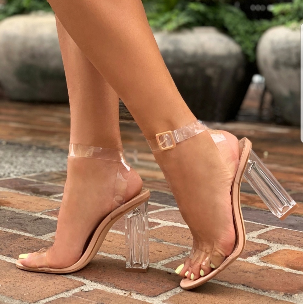 Fashion Nova glass slipper